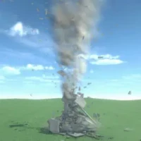 Destruction simulator