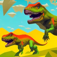 Dino Transform  : Run Race 3D