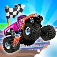 Monster Trucks Kids Race Game