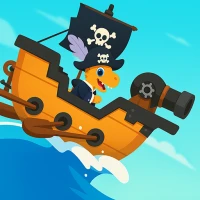 Dinosaur Pirate Games for kids