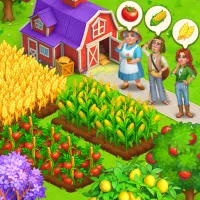 Family Farm Town: Merge Game