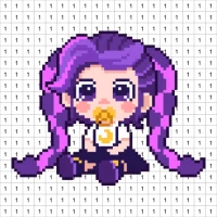 Fun Pixel Number Coloring Game