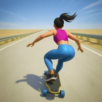 Downhill Skate Race