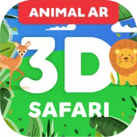 Animal AR 3D Safari Flash Card
