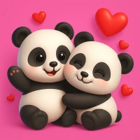 Panda Stickers for WA