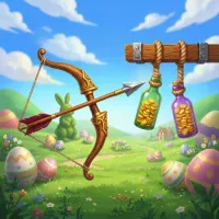 Bottle Shooting Archery Game